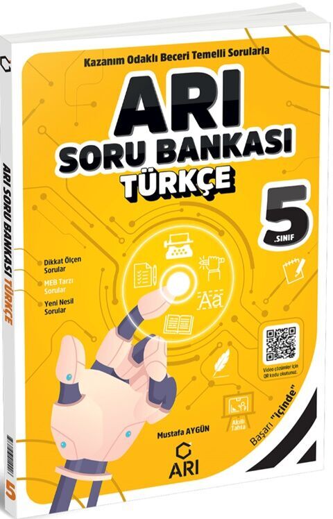 Arı Yayıncılık 5. Sınıf Türkçe Soru Bankası