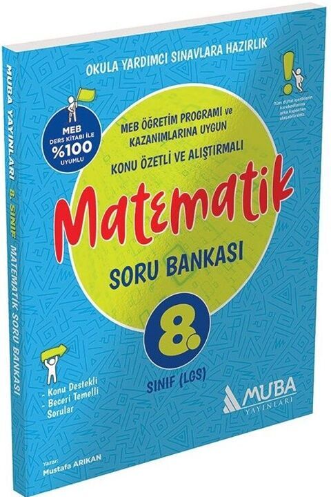 Muba Yayınları 8. Sınıf Matematik Soru Bankası