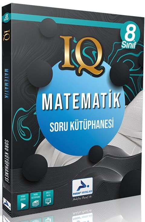 Paraf Yayınları 8. Sınıf LGS Matematik IQ Soru Kütüphanesi